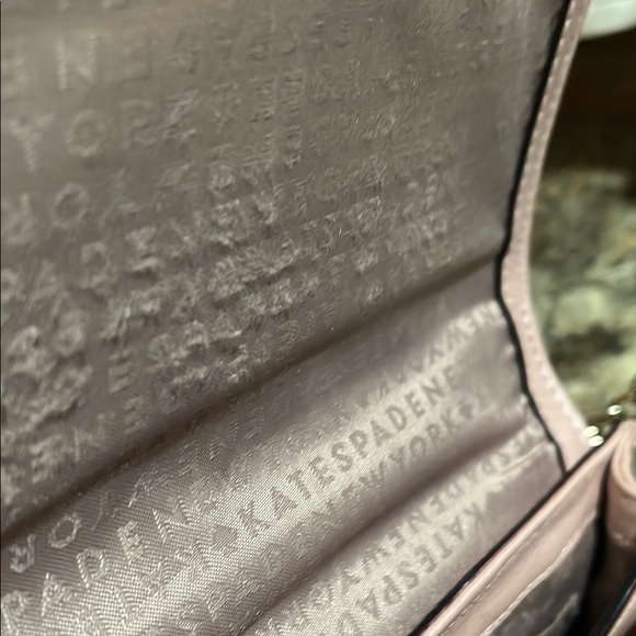 Kate Spade EUC Sunset Lane Esmena Glitter Crossbody Bag - Rose Gold - Picture 9 of 9